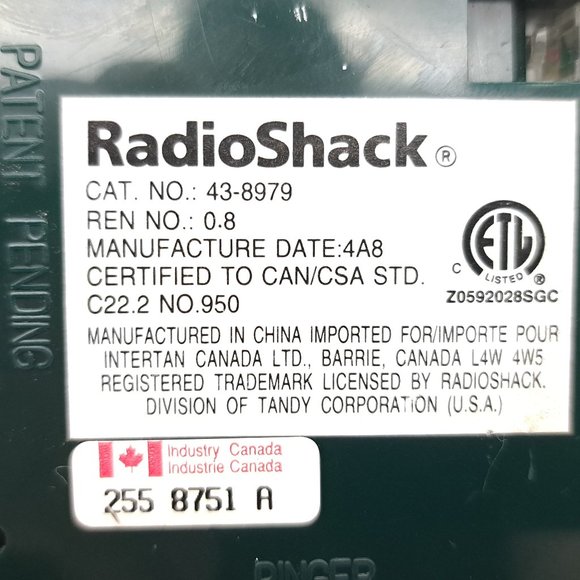 Vintage Green Push Button Telephone by Radio Shack - Picture 8 of 10